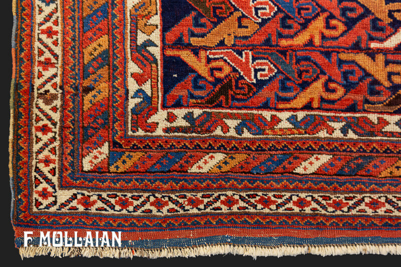 Antique Persian Afshari Rug n°:37830794